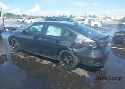 2025 Honda Civic Sport из США, поврежденный, VIN 2HGFE2F51SH593815